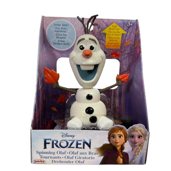 Disney Frozen 2 II Arm Spinning Olaf New In Box 3+ Toys Kids 4" Figure Snowman - Picture 1 of 5